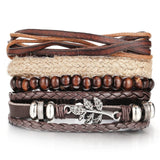 Multiple Layers Leather Bracelet