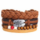 Multiple Layers Leather Bracelet