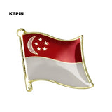 National Flag Metal Pin Badge Decorative Brooch