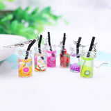 Fruit Juice Cup Drop Earrings