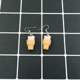 Cute Resin Cake Food Earrings