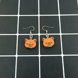Cute Resin Cake Food Earrings
