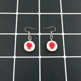 Cute Resin Cake Food Earrings