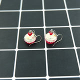 Cute Resin Cake Food Earrings